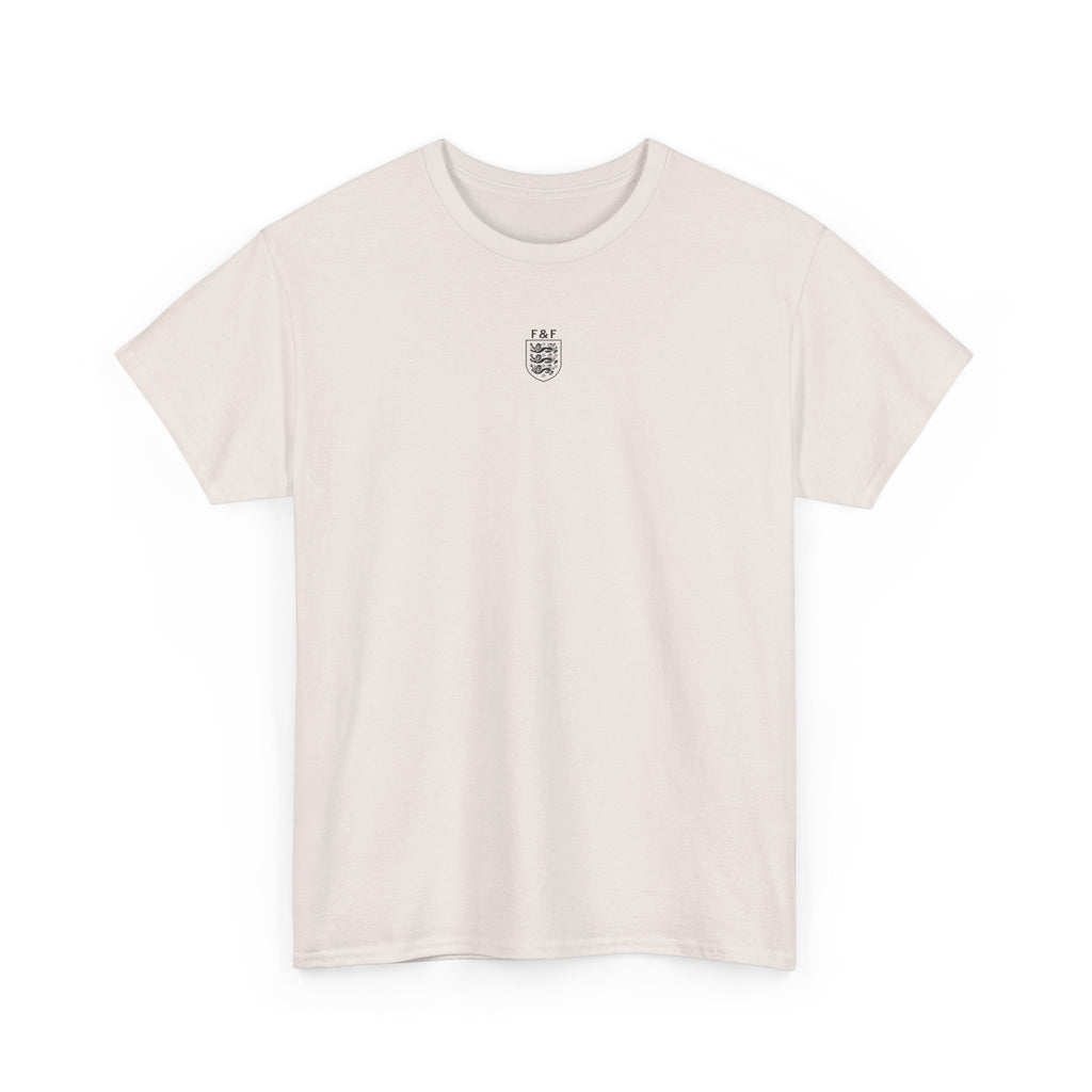 England Soccer Tribute Tee - Unisex Heavy Cotton, Sports Fan Shirt, Retro, Streetwear