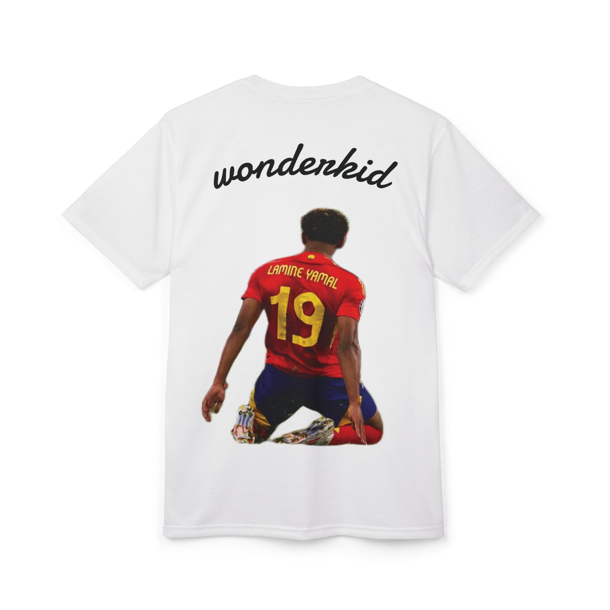 Unisex Cut & Sew Wonderkid "Lamine Yamal" tee, Summer Fashion, Street Style,