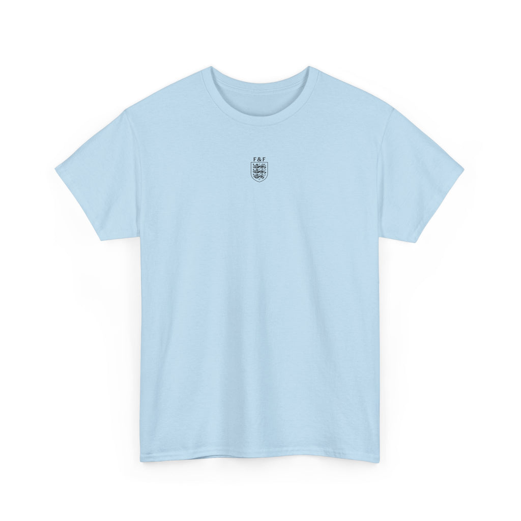 England Soccer Tribute Tee - Unisex Heavy Cotton, Sports Fan Shirt, Retro, Streetwear