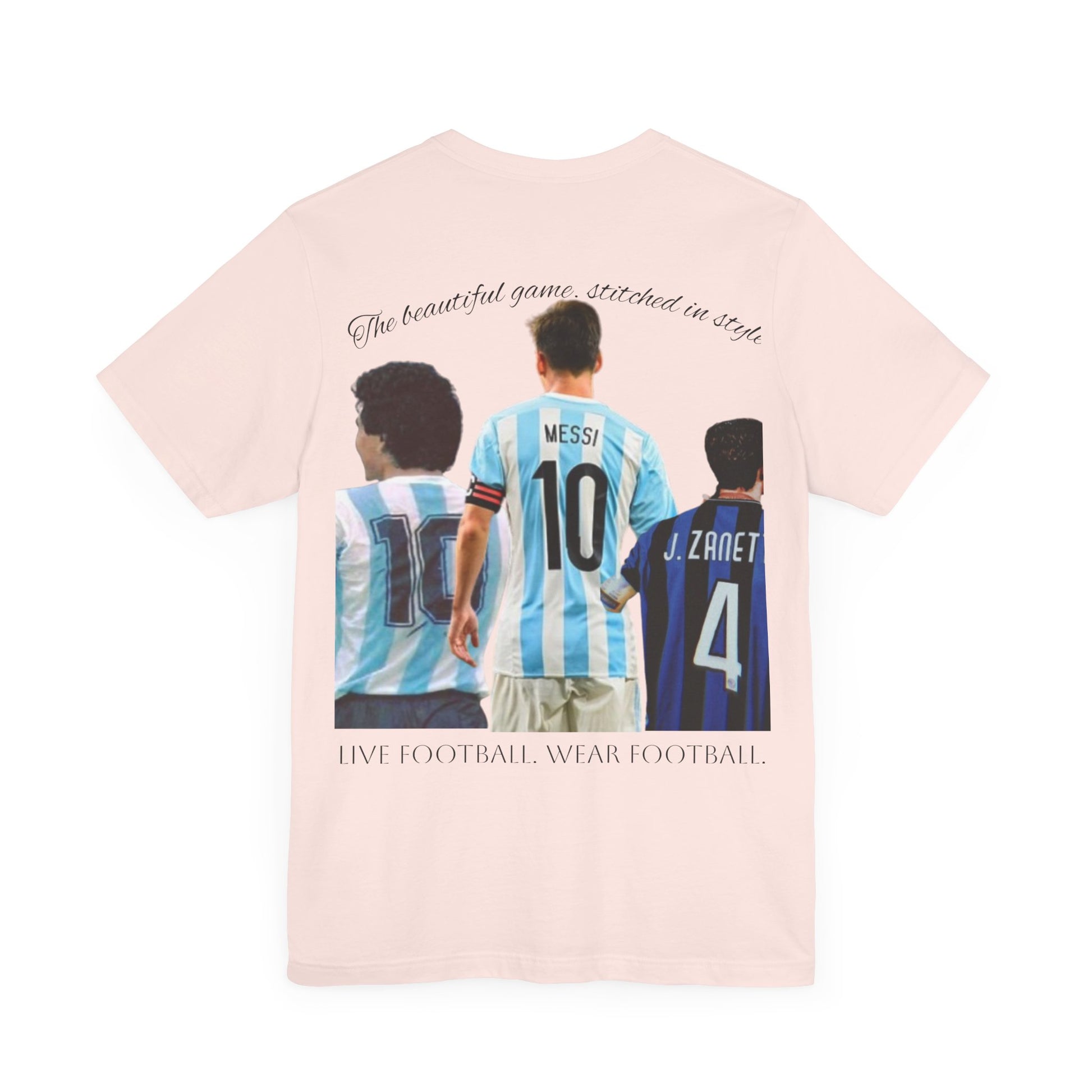 Argentina Legends Tee, Messi Zanetti Maradona Unisex Tee, Casual Streetwear