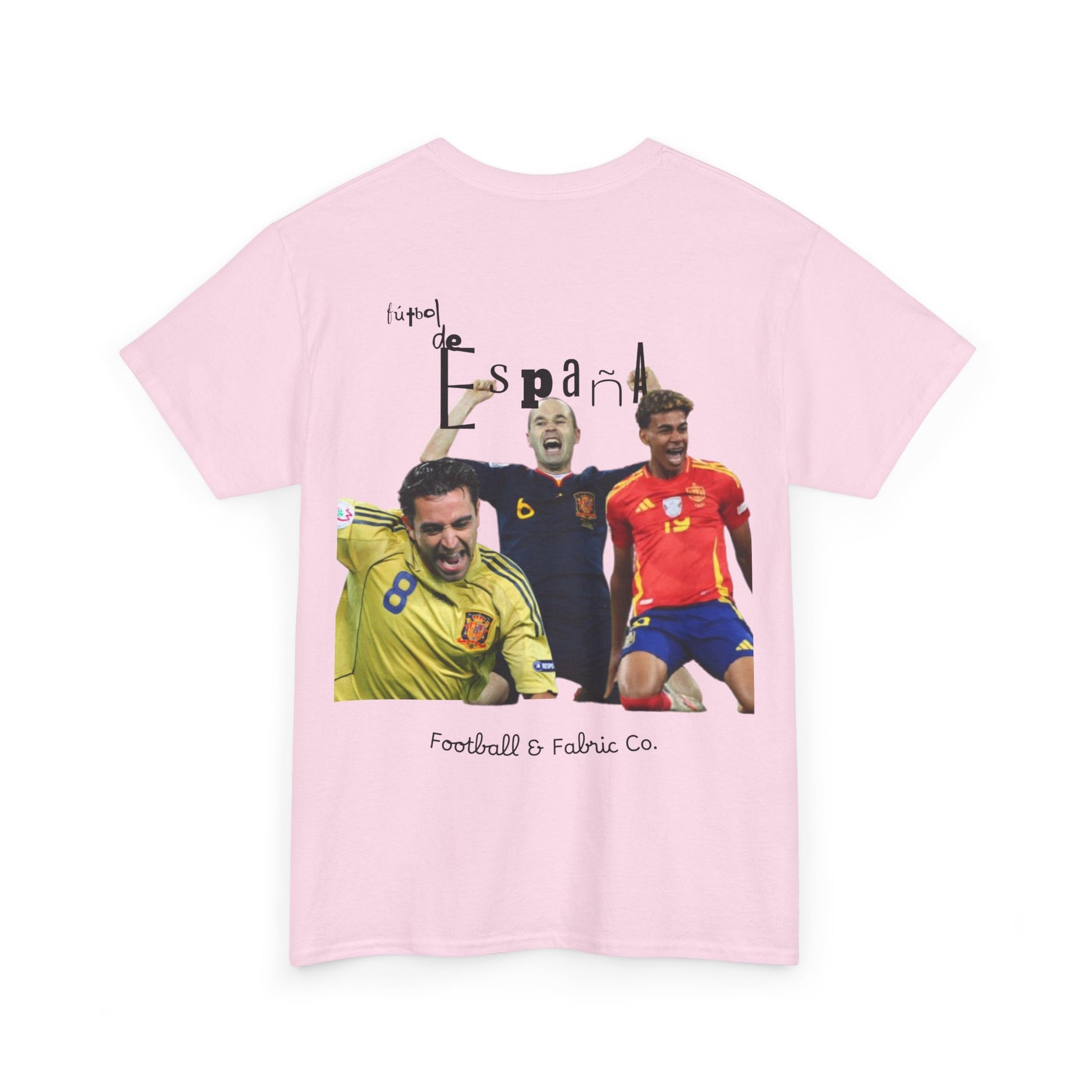 Vintage "Futbol de Espana Tee, Unisex Heavy Cotton Shirt, Retro Graphic Tee