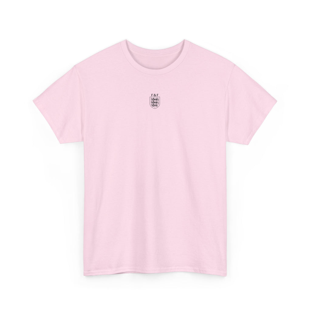 England Soccer Tribute Tee - Unisex Heavy Cotton, Sports Fan Shirt, Retro, Streetwear